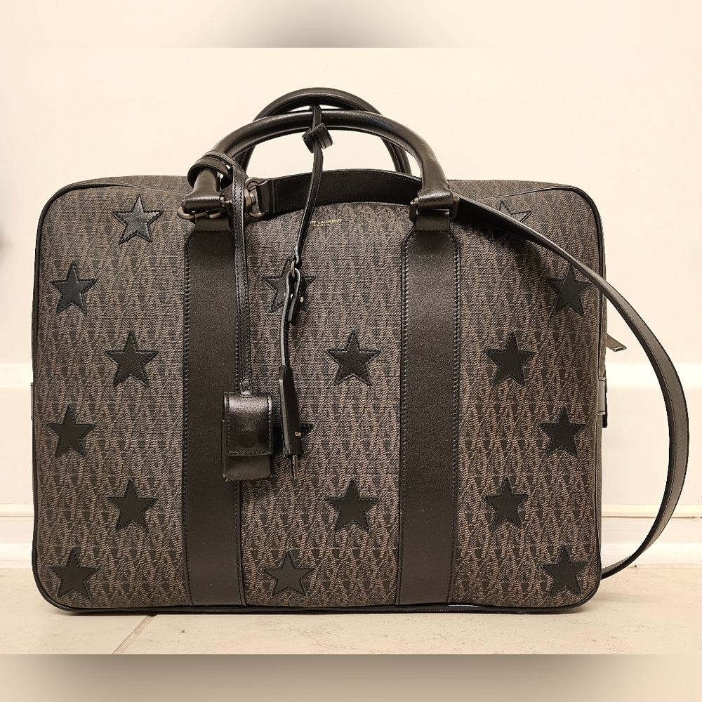 Yves Saint Laurent Monogram Star Business Bag